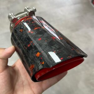 Forged Carbon crveni nastavak auspuha