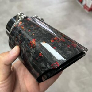 Forged Carbon crno/crveno nastavak auspuha
