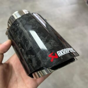 AKRAPOVIČ Forged Carbon silver nastavak auspuha